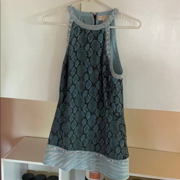 Michael Kors Multi-pattern Sleeveless Blouse - Picture 1 of 3